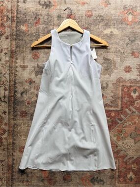 SPANX Sleeveless A-Line Midi Dress in White
